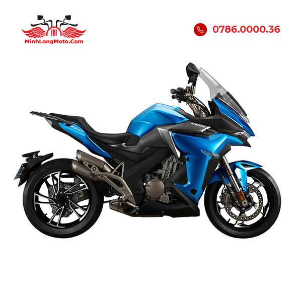 Zontes 310X1 Xanh mâm đen