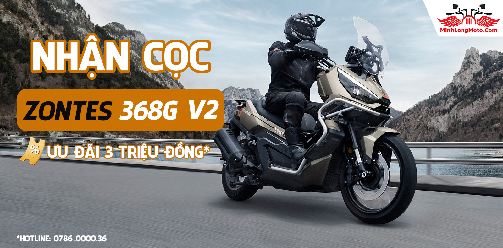 Đặt cọc xe Zontes 368G V2