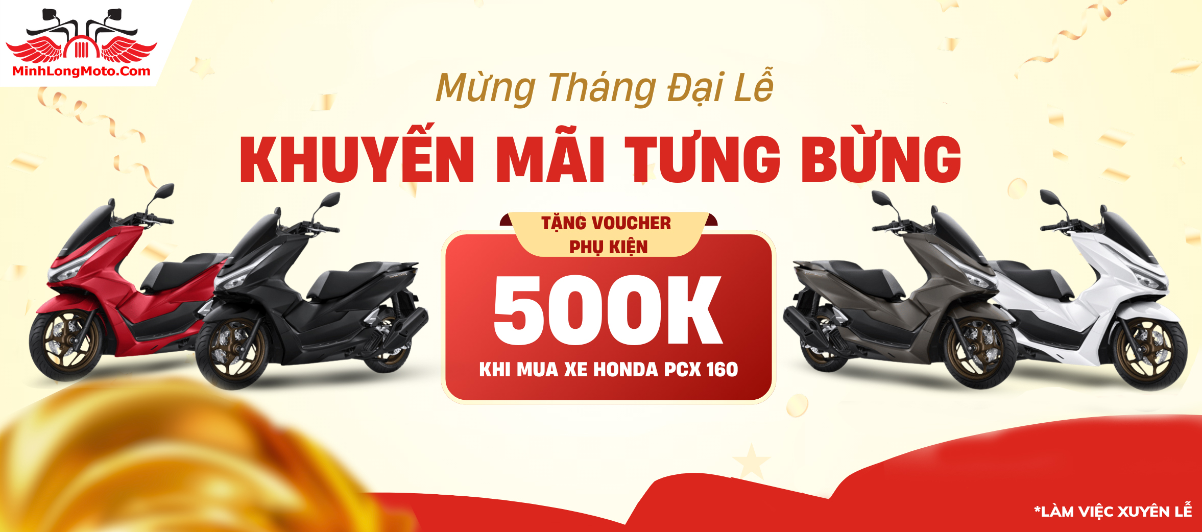 Khuyến mãi Honda PCX 160