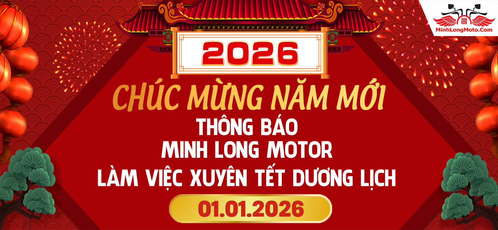 thông báo nghỉ tết