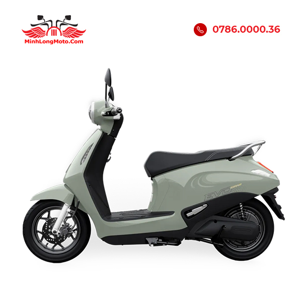 VinFast Evo Grand xanh oliu