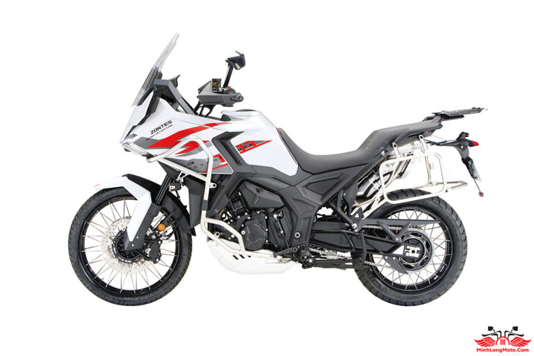 Zontes 703F Trắng đỏ đen
