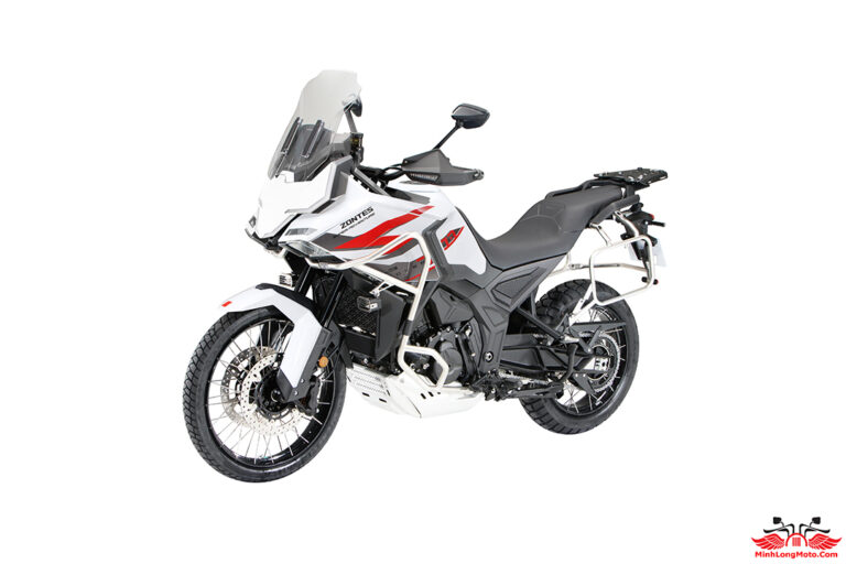 Zontes 703F Trắng đỏ đen