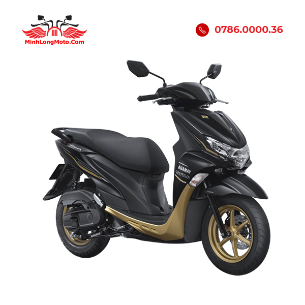 Freego 125 tiêu chuẩn B4UC Đen vàng