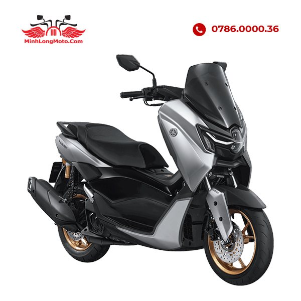 NMAX Techmax Bạc đen nhám