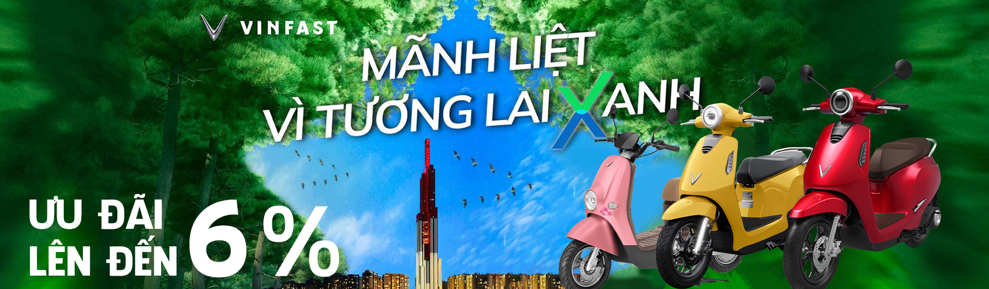mãnh liệt vì tương lai xanh