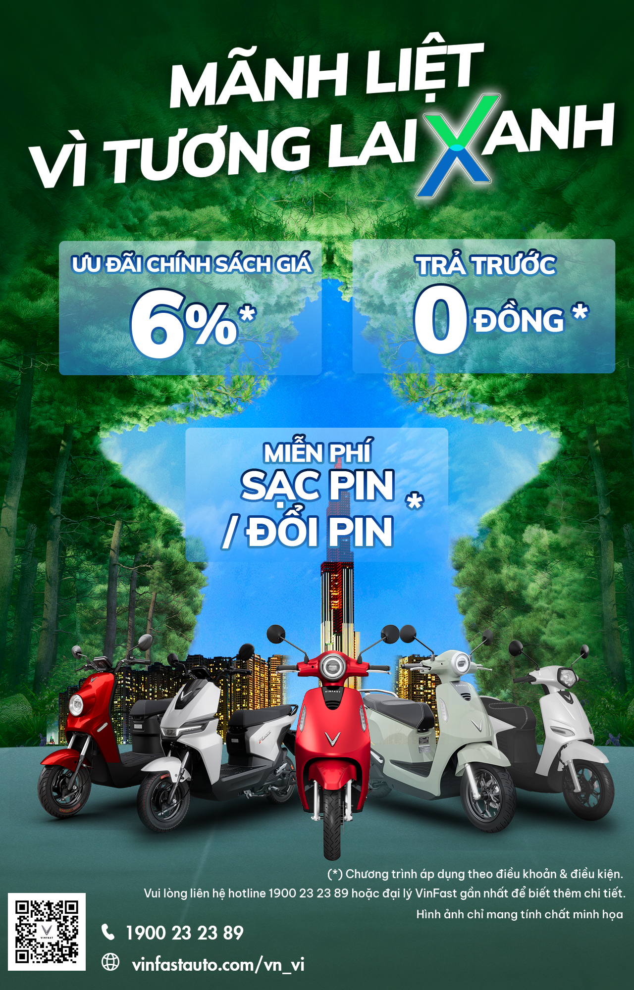 mãnh liệt vì tương lai xanh