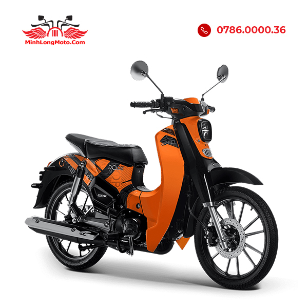 GPX POPz 125 Cam đen