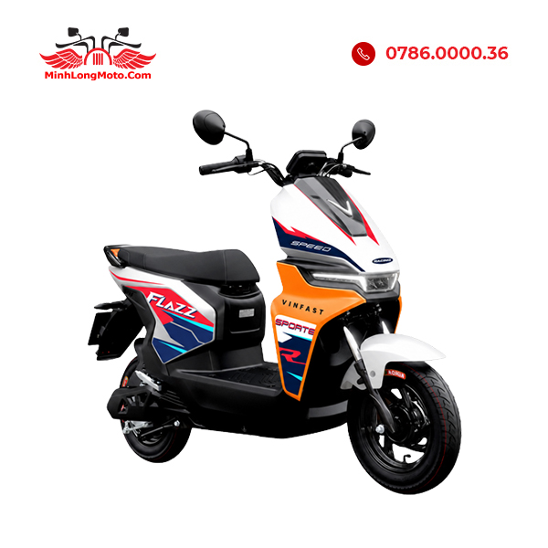 flazz max trắng cam