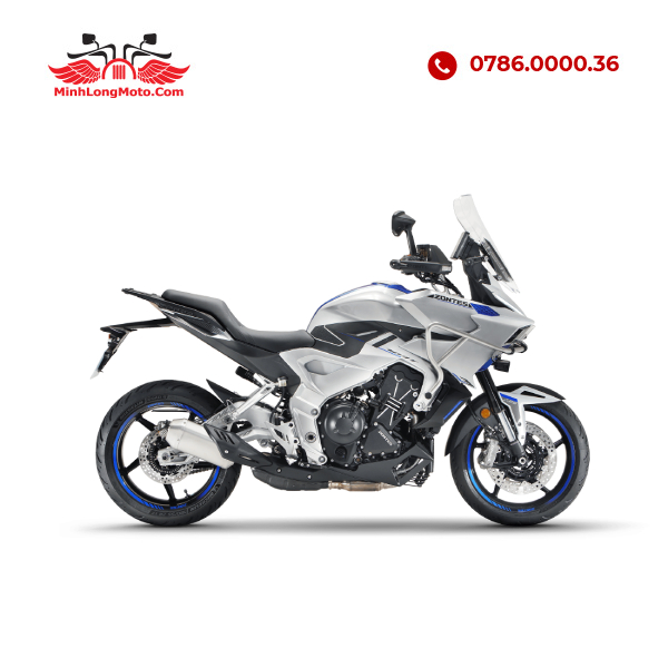 Zontes 703T bạc trắng